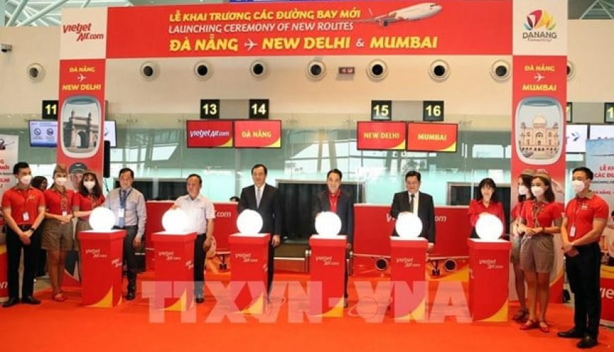 VietJet Air began linking Da Nang with Mumbai and New Delhi directly