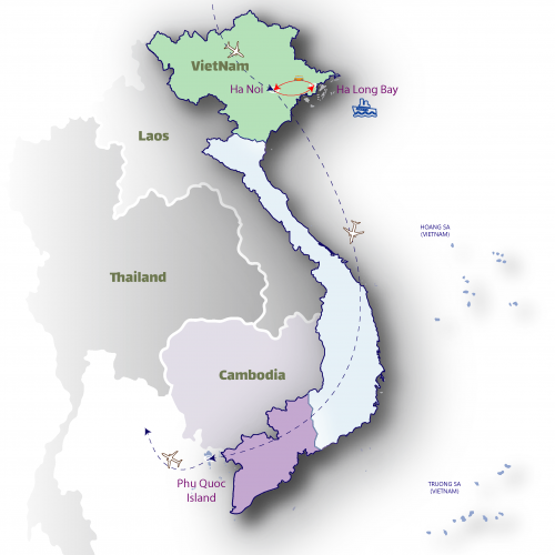 Discovery the north of Vietnam combined Phu Quoc island – 7D6N
